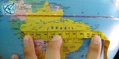 Ciensación experimento manos en la masa: El verdadero tamaño de Brasil ( geografía, matemáticas, proyecciones, mapas, globo terráqueo, pensamiento crítico)