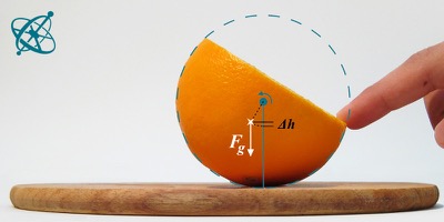 Ciensación experimento manos en la masa: La danza de las frutas ( física, matemáticas, mecánica, centro de gravedad, momento angular, equilibrio, geometría)
