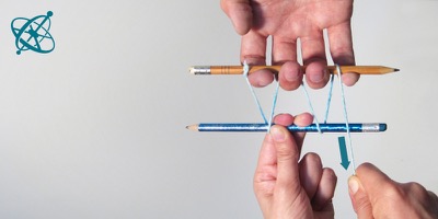 Ciensación experimento manos en la masa: Polea de lápices ( física, mecánica, física, polea, máquina)